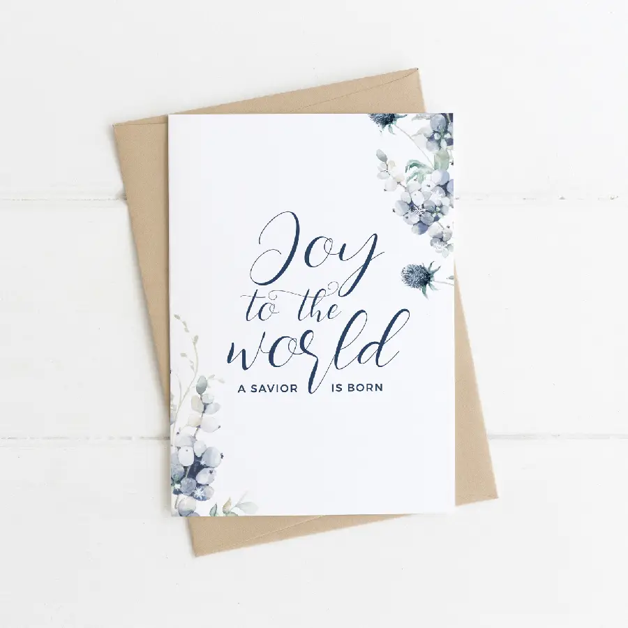 Enkele kaart: Joy to the world