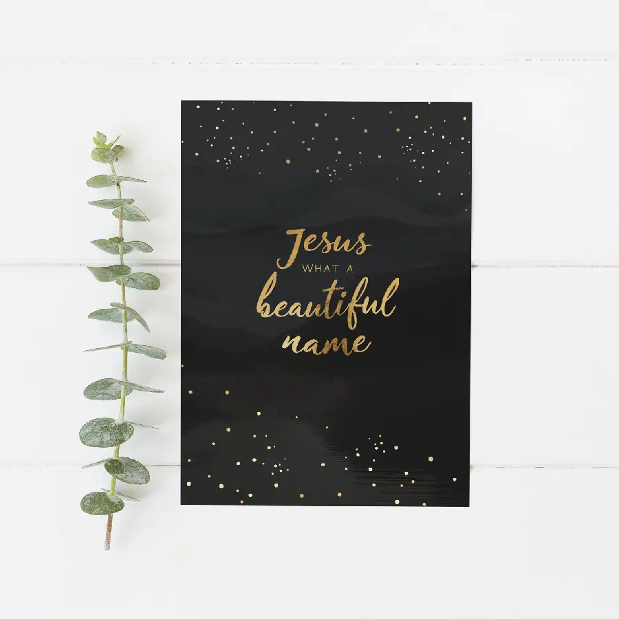 Enkele kaart: Jesus what a beautiful