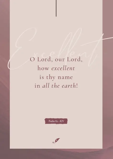 Enkele kaart: O Lord, our Lord