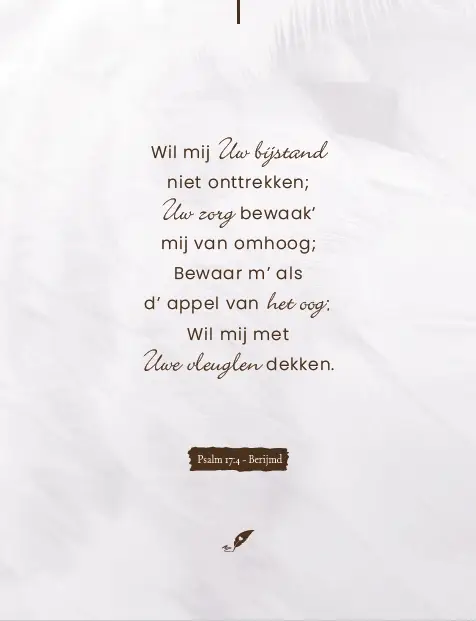 Enkele kaart: Wil mij Uw bijstand