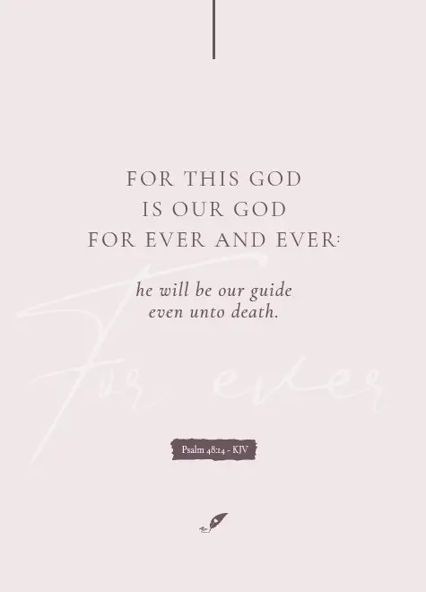 Enkele kaart: For this God is our God