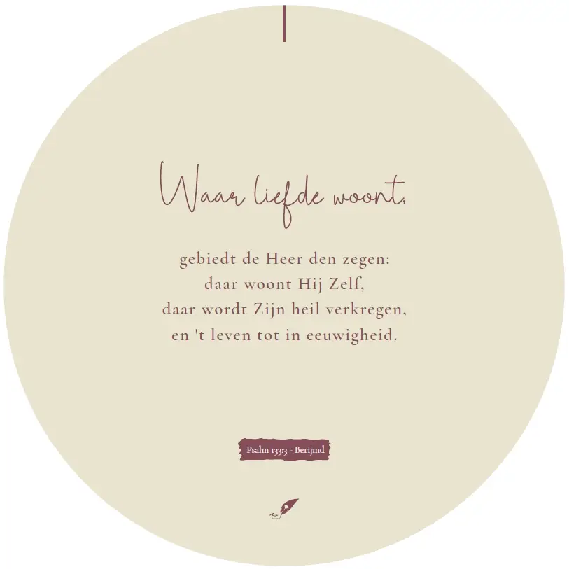 Muurcirkel: Waar liefde woont