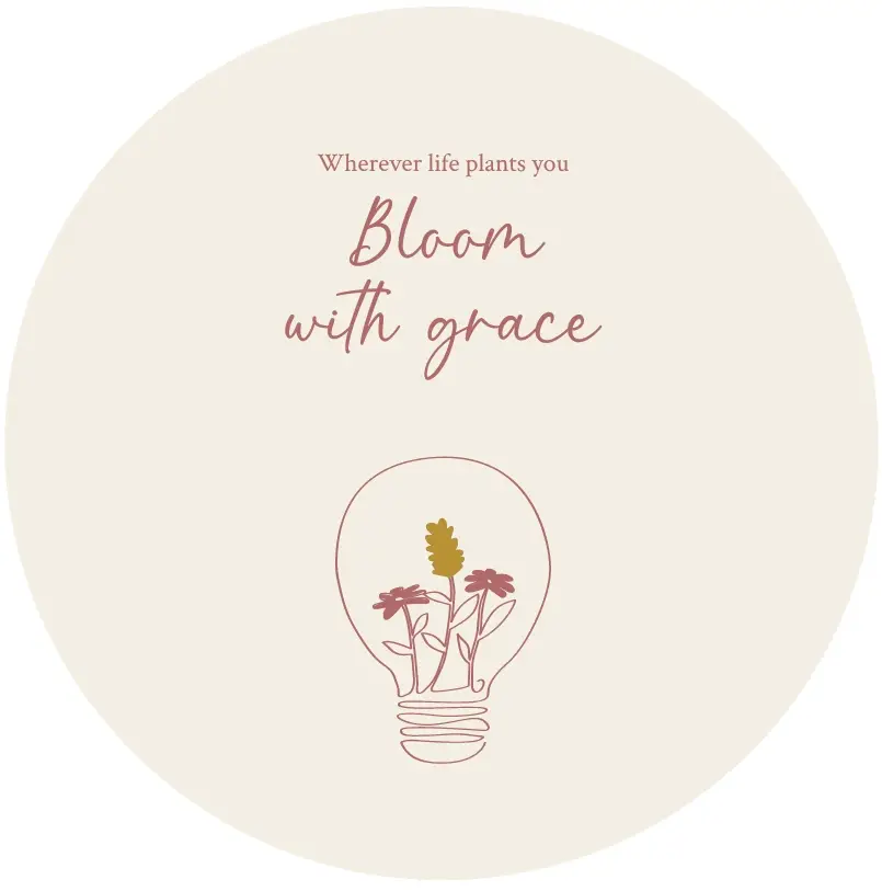 Muurcirkel: Wherever life plants you