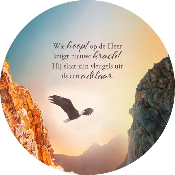 Muurcirkel: Wie hoopt op de Heer