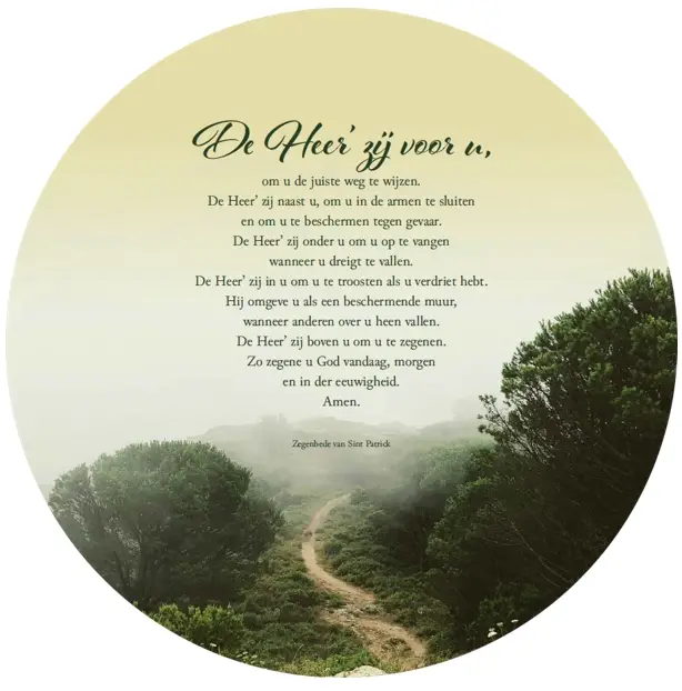 Muurcirkel: Zegen van St. Patrick