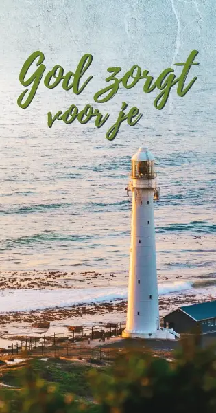 Boekenlegger: God zorgt voor je