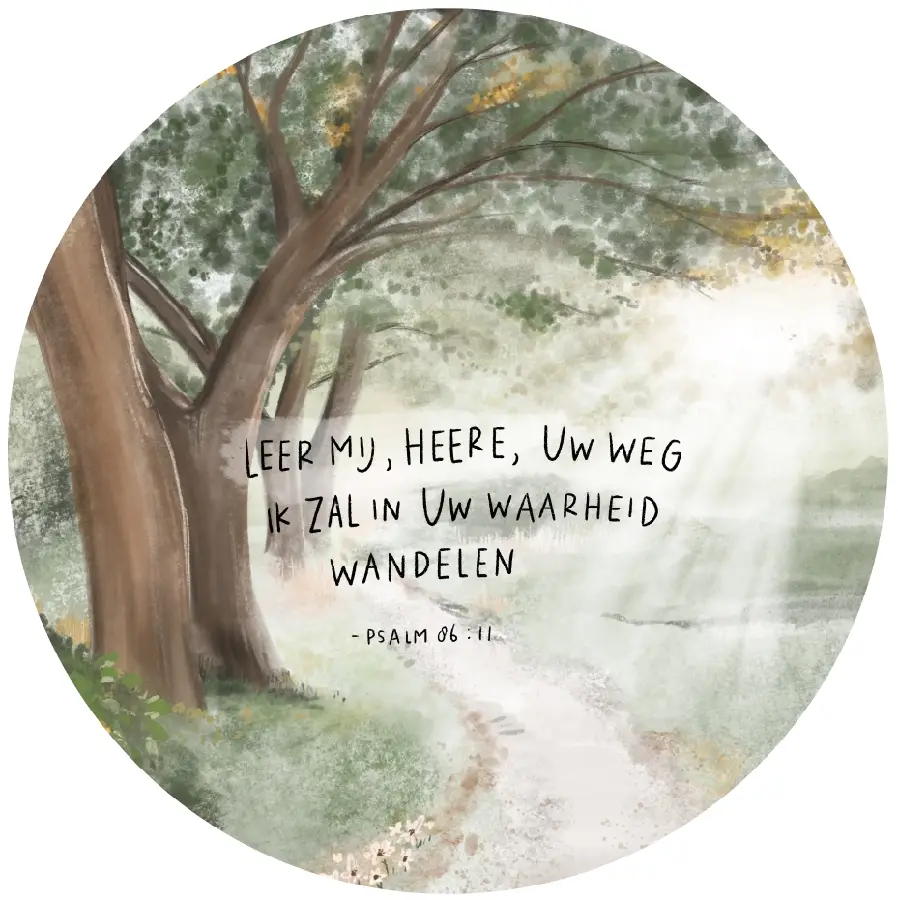 Muurcirkel: Leer mij, HEERE, Uw weg