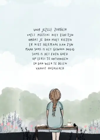 Kaartje A7: Op de bergen of in de dalen