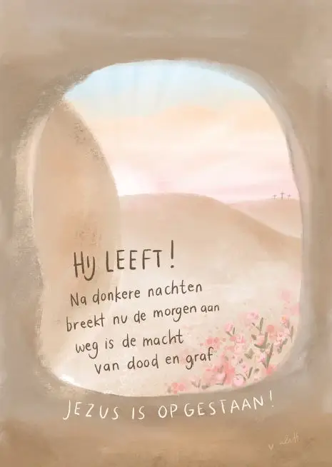 Kaart: Hij leeft!