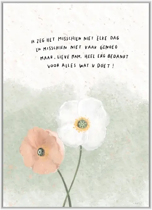 Enkele kaart: Ik zeg het misschien niet