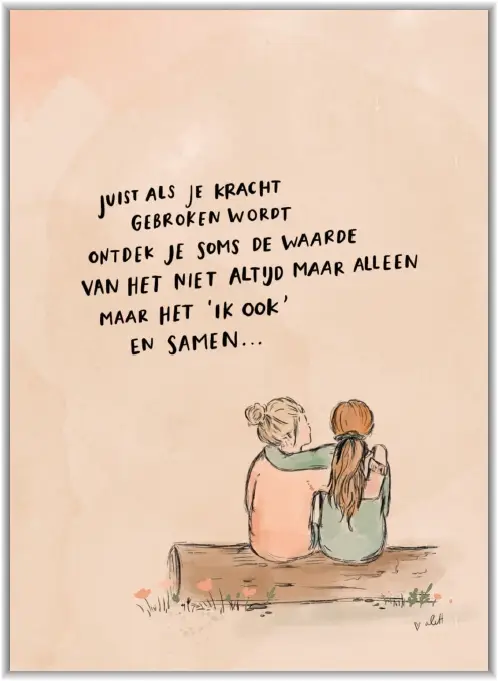 Enkele kaart: Juist als je kracht