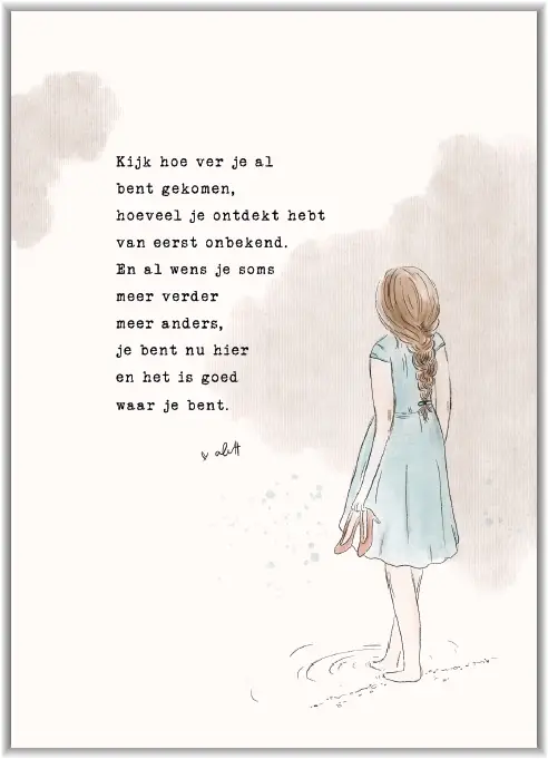 Enkele kaart: Kijk hoe ver je al bent