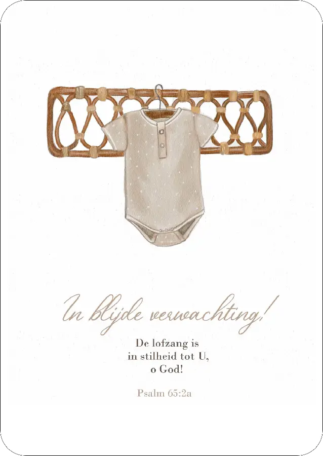 Enkele kaart: Zwanger