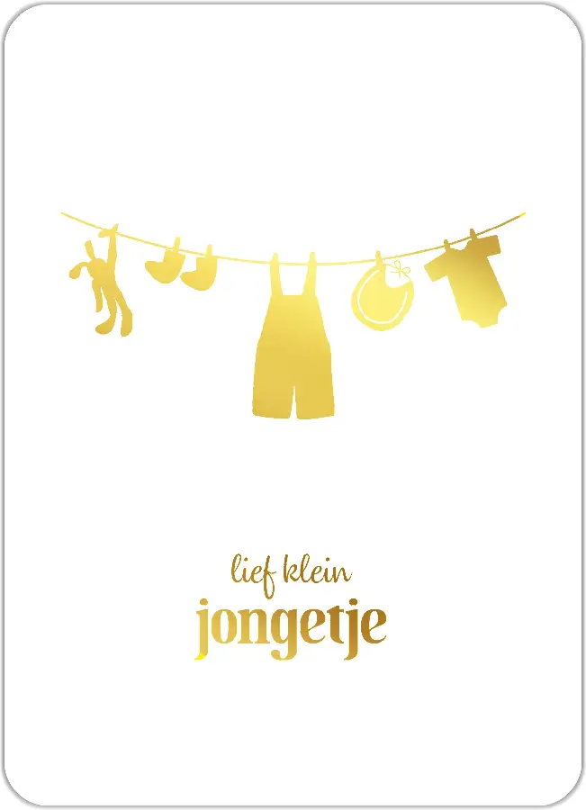 Enkele kaart: Lief klein jongetje