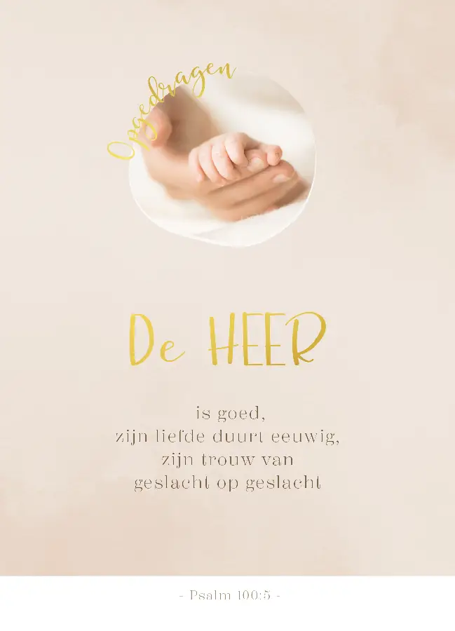 Enkele kaart: Opgedragen