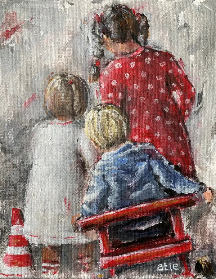 Enkele kaart: Blanco (kinderen)