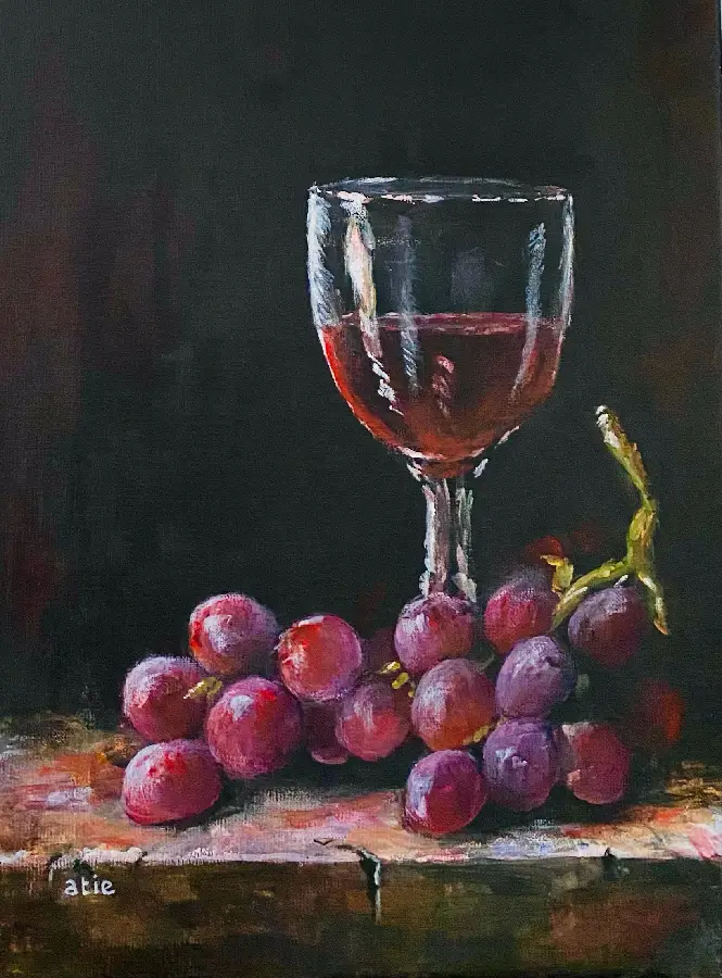 Enkele kaart: Blanco (wijnglas)