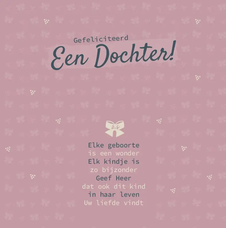 Enkele kaart: Een Dochter