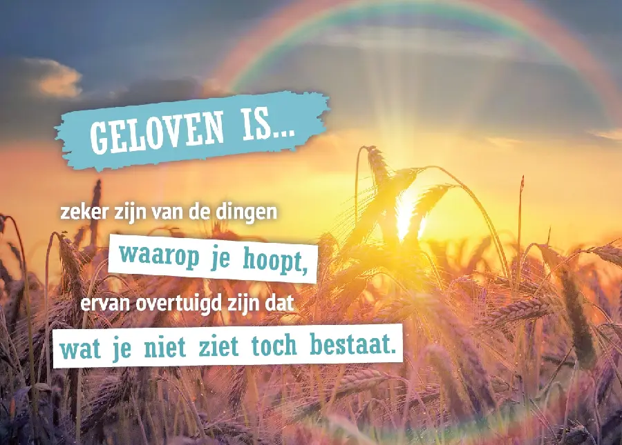 Ansichtkaart A6: Gefeliciteerd met de