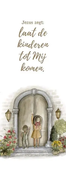 Boekenlegger: Laat de kinderen tot Mij
