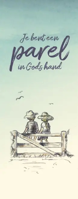 Boekenlegger: Je bent een parel