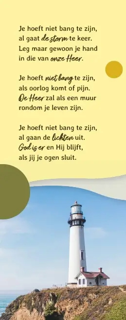 Boekenlegger: Je hoeft niet bang te zijn