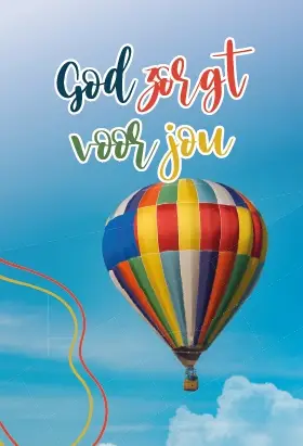 Uitdeelkaartje: God zorgt voor jou