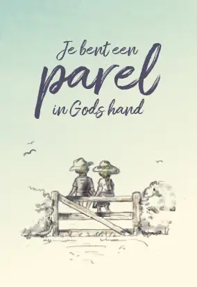 Uitdeelkaartje: Je bent een parel