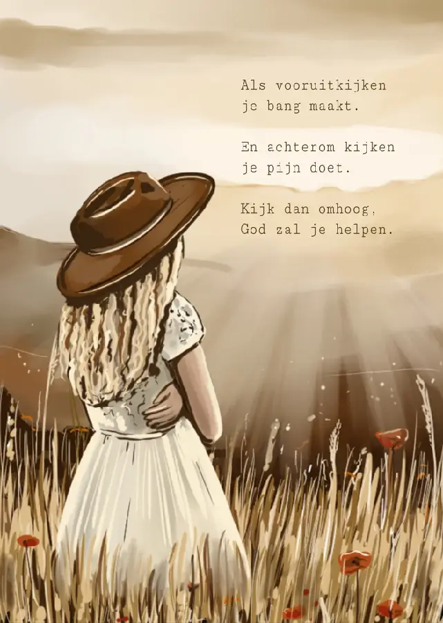 Enkele kaart: Als vooruitkijken je bang