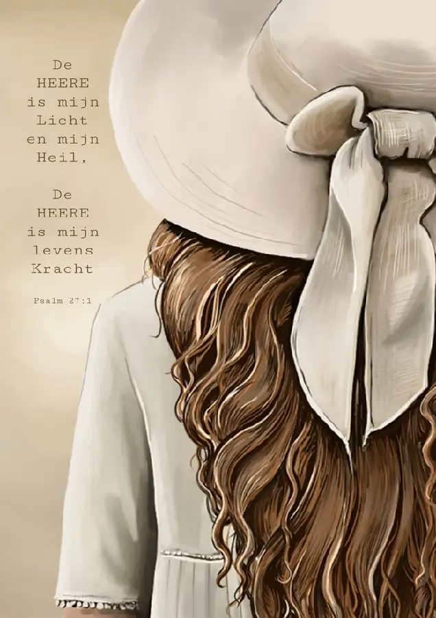 Kaart: De HEERE is mijn licht en mijn he