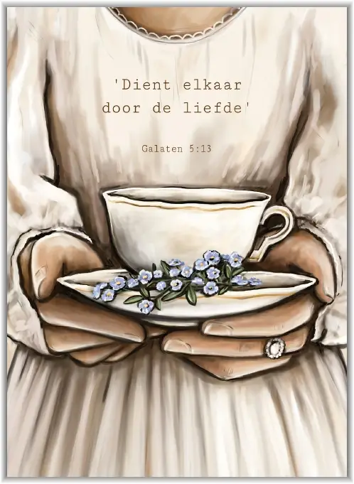 Enkele kaart: Want Ik heb u een