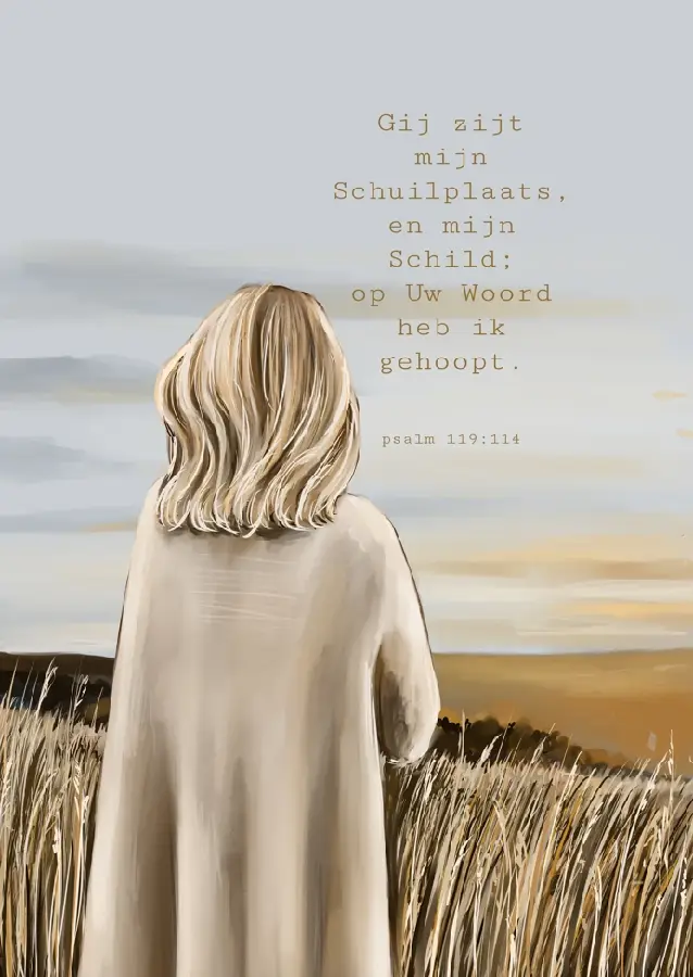 Enkele kaart: Gij zijt mijn Schuilplaats