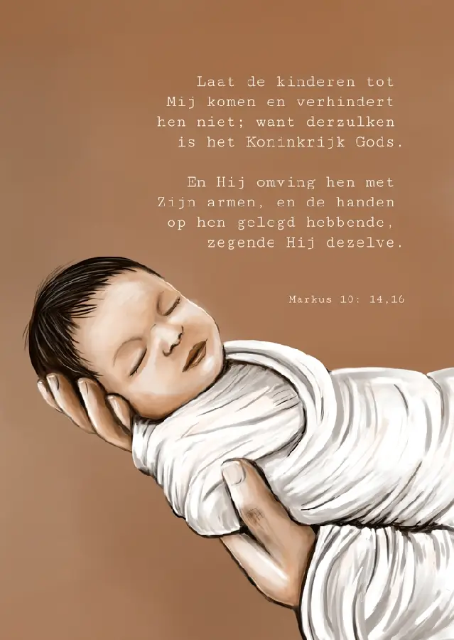 Enkele kaart: Laat de kinderen tot Mij