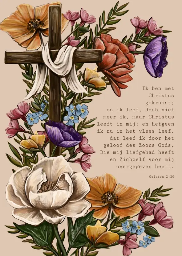 Enkele kaart: Ik ben met Christus