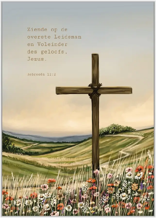 Poster A5: Ziende op de overste leidsman