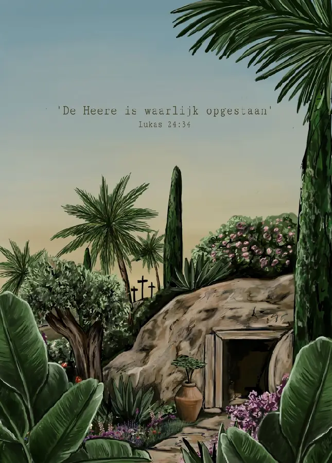 Poster A5: De Heere is waarlijk