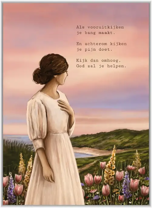 Kaartje A7: Als vooruitkijken je bang