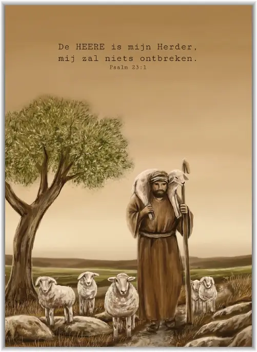 Poster A4: Wapenrustig Efeze 6