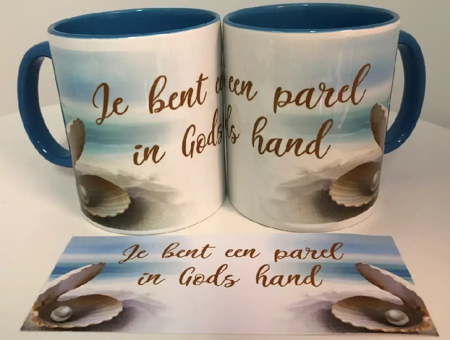 Mok groot: Je bent een parel