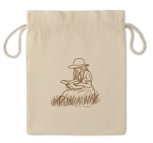 Geschenkzakje groot: Vrouw boek