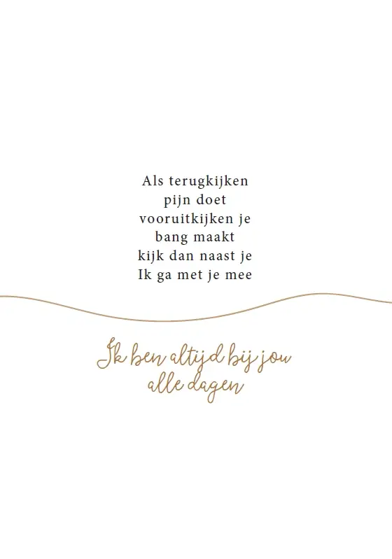 Enkele kaart: Als terugkijken pijn doet