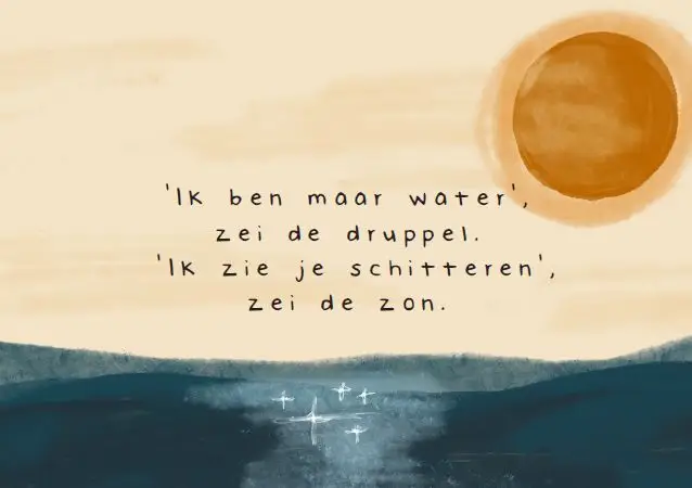 Enkele kaart: Ik zie je schitteren