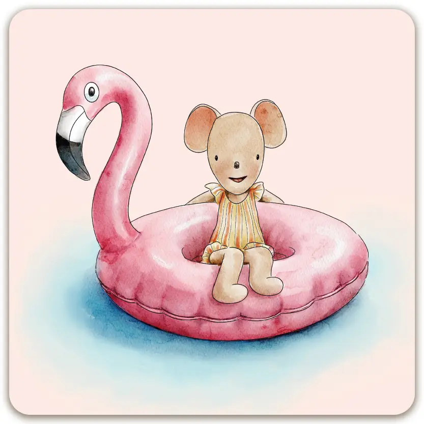 Kaart: Square Blanco zwemdiploma