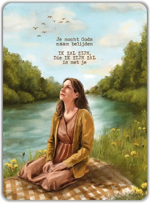 Kaart: Je mocht Gods naam belijden