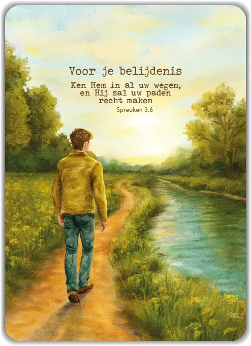 Kaart: Voor je belijdenis