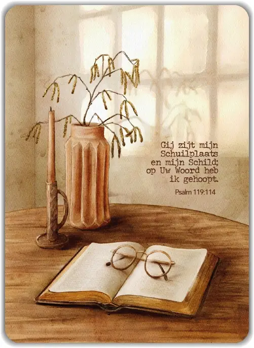 Kaart: Gij zijt mijn Schuilplaats