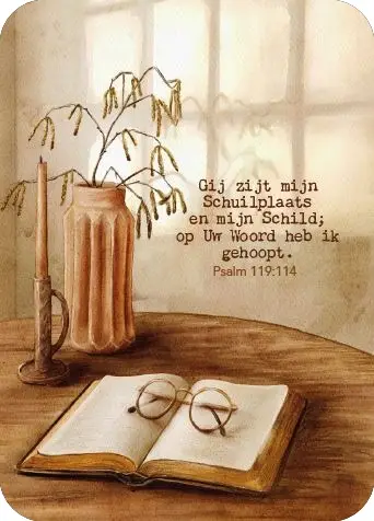 Kaartje A7 Gij zijt mijn Schuilplaats