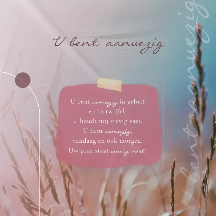 Enkele kaart: Genade en vrede