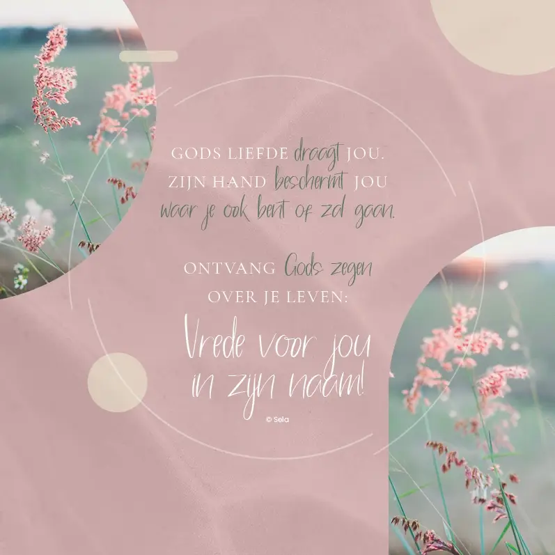 Enkele kaart: Gods liefde draagt jou