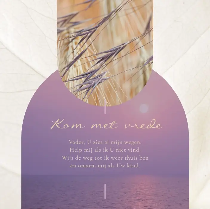 Enkele kaart: Bij U is de bron